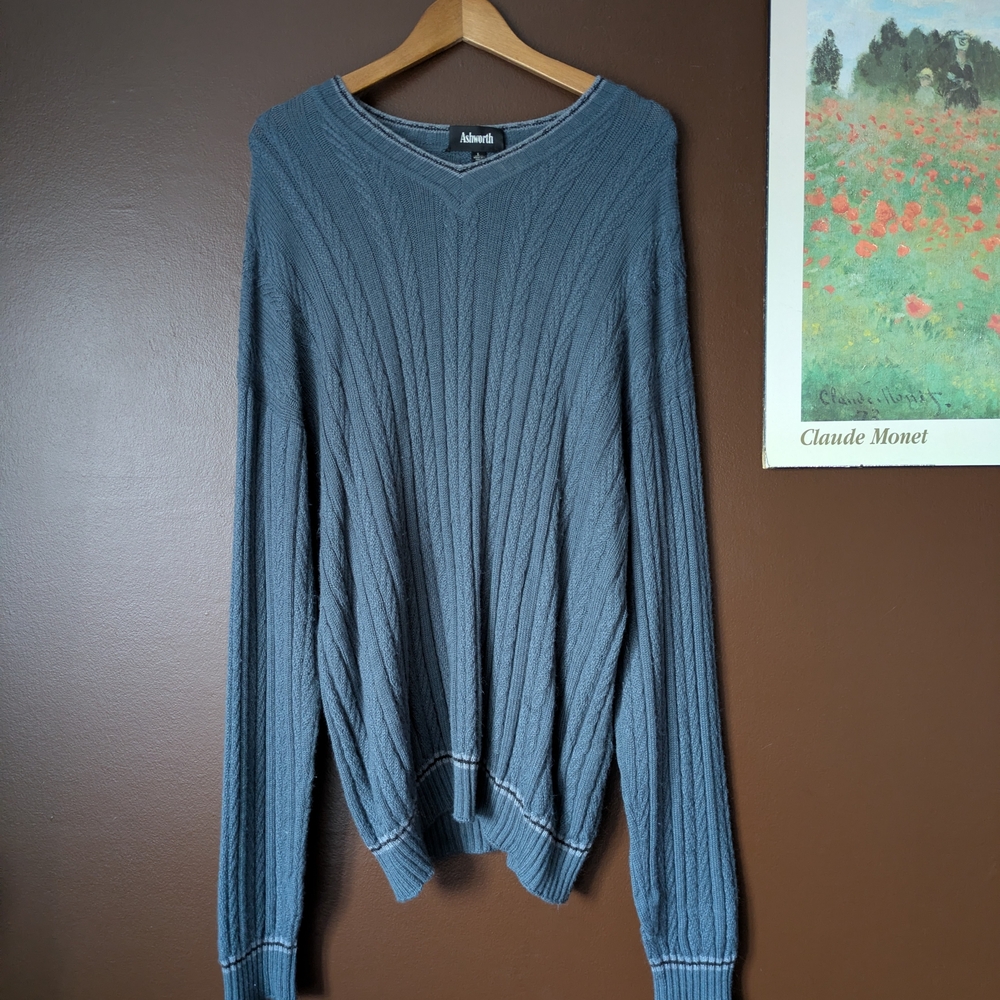 100% Baby Alpaca Vintage Ashworth Sweater